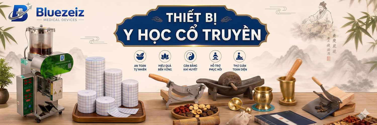 Banner thiết bị y học cổ truyền