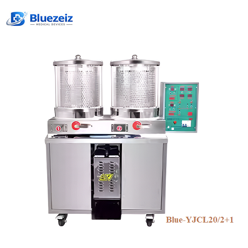 Máy sắc thuốc kèm đóng túi tự động 2 nồi đun- Model YJCL20/2+1